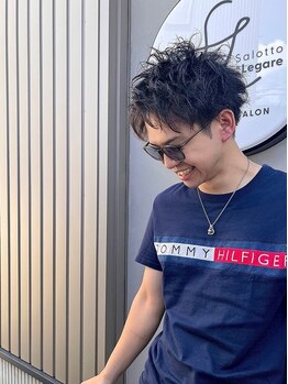 レガーレ(Legare)の写真/メンズの似合わせに自信あり！再現性の高いスタイルづくりで、翌日のヘアセットも簡単に。