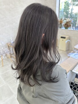 オールバイオー(Owl by oOo) 暗髪ダークグレー