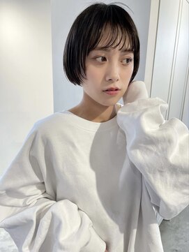 ソト 銀座(soto.) ハイライトカラー/くびれヘア/レイヤーパーマ/ミニボブ[銀座]