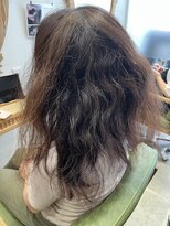 チャンプ 小阪店(Champ) ドライヤーでまとまる艶髪◎美髪縮毛矯正Before→After#河内小阪