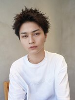 ニコ トウキョウ ロジック(nico TOKYO Logic)&nbsp;黒髪スパイキーショートアップバンクスーツ社会人20代30代