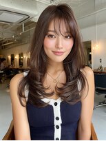 クレビアテン(CreBiA ten_)&nbsp;髪質改善カラー/レイヤーカット/透明感/ブラウン