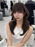 くびれレイヤー/顔まわりカット/レイヤーカット/小顔ヘア