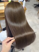 アイノアシェール 西宮(AInoa Cher) 【極上の髪質改善】プレミアムカラーエステ/艶髪/オリーブカラー