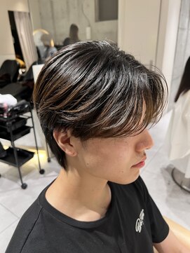 ロンドミラー 博多店(Lond Mirror) 黒髪カタログココアベージュ小顔オリーブグレークラゲヘアー博多