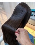 乾かすだけでまとまる地毛風髪質改善ストレート40代50代縮毛矯正