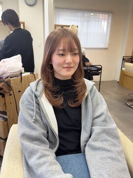 リングバイモアムー(Ring by Moremuu) ブリーチカラーレイヤースタイル