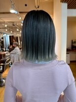ブリッツ レボ(BLITZ-REVO)&nbsp;着物ヘア/ダークアッシュ/ミディアムレイヤーカット/柏駅