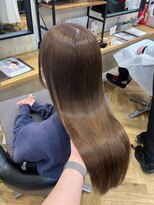 アルター(aL ter)&nbsp;まろやかベージュ［イメチェン/ピンクベージュ/前髪］長野歌穂