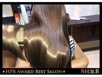 セシルビー 溝の口(SECILB)の写真/【2022-2026 5年連続 HOT PEPPER Beauty AWARD　BEST　SALON　注目サロン選出】《シナジーハーツ縮毛矯正》