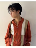 パーク(PARK) メンズニュアンスパーマセンターパート