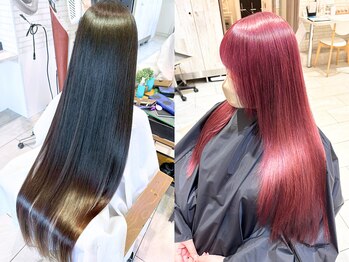 プログレス 仙台駅東口店(PROGRESS)の写真/【髪質再生バイカルテ】全国1%のサロン限定☆ブリーチデザインや縮毛矯正との相乗効果で芯から潤う髪に◎