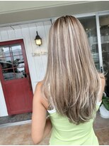 ヘアー リノリノ(hair Lino Lino) ホワイトベージュハイライト