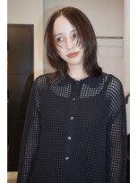 シティ(sity.)&nbsp;大名　レイヤーカット　ブリーチなしダブルカラー　艶カラー