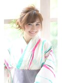 《Barretta/蒲田》☆浴衣着付け☆花火大会☆ゆるふわアレンジ☆