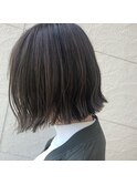 切りっぱなしボブ