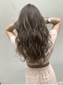 ハイライトwカラーグラデーションバレイヤージュデザインカラー