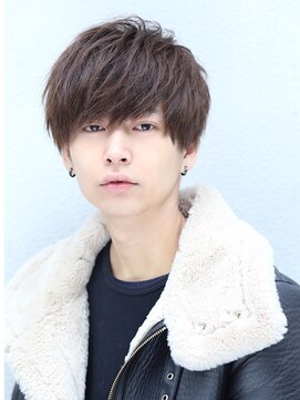 リップス 池袋(LIPPS) ソフトツーブロック フェザーマッシュ トランクスヘア