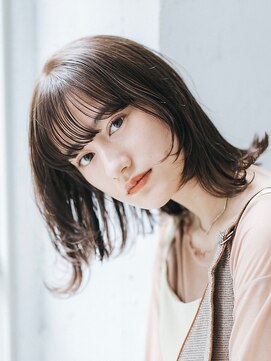 フィルムス 田町芝浦(FILMS) 小顔/ボブルフ/黒髪/ネビージュ/ワンレン/田町