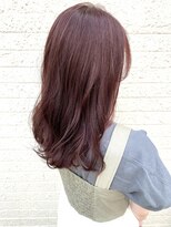 モリオ フロム ロンドン 成増店 【morio成増/玉井】ピンクヘア インナーカラー