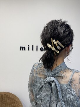ヘアサロン ミリエ(HAIR SALON milie) ヘアセット