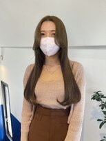 トレス(TRESS)&nbsp;オリーブベージュ　ブラウンベージュ　ロングヘア