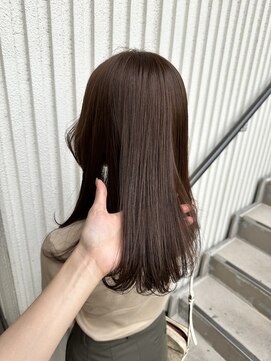 ロア 福岡天神本店(LORE) ナチュラルブラウンカラー