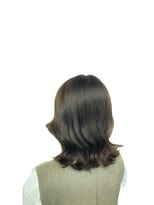 ヘアープロデュース ラピセット 松山(Lapset)&nbsp;20代30代大人可愛い髪質改善カラーアッシュグレージュ透明感