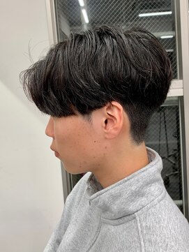 ジーニー 本厚木(Genie) センターパート/波巻き/ハイライト/マッシュパーマ/ウルフ