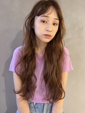 パーク(PARK) 【PARK】抜け感ラフウェーブ×ウォームカラー