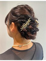 ヒスイバイケンジ(hisui by KENJE)&nbsp;アップスタイル　ヘアセット