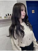 モテ髪ロングブリーチハイトーンラベンダーグレージュ四日市