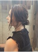 【 Blowfy 】結婚式 ニュアンス ヘアアレンジ