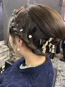 ヘアーブティック アート21ハーツ店 パーティーヘア