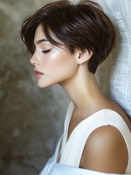 アルトリスト(Altruist Aging×HAIR&SPA) ★暗めカラーグランマッシュフェイスフレーミングデザインカラー