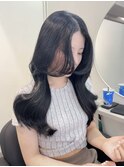小顔効果/顔まわりレイヤー