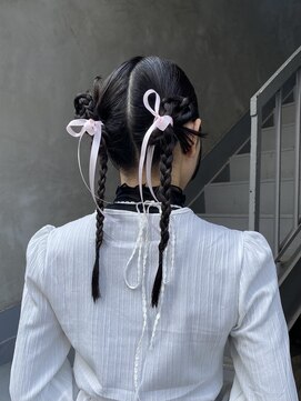 ビビト(bibito) bibito ヘアセット ヘアアレンジ カチモリ y2K