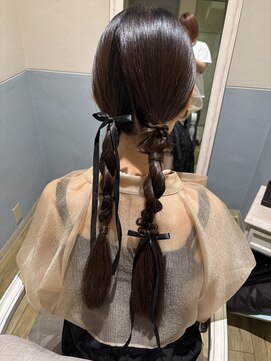 フレーム へアアンドトリートメント 天王寺北口店(FRAME) 個性派アレンジ