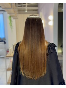 アイノアテネット(AInoa TENET) 乾かすだけで艶髪→before