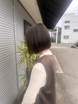 ラブヘアーグリーン(LOVEHAIRGREeN)&nbsp;艶々切りっぱなしボブ