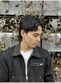 スパイキーショート/広島メンズ/短髪/ピンパーマ