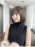 ボブ/チョコレートベージュ