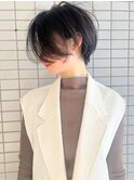 【morio】池袋　美容室　ショートヘア　黒髪♪