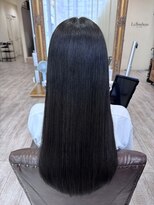 ラボヌールヘアーノーブル 新越谷店(La Bonheur hair noble)&nbsp;極上髪質改善/美髪ストレート/ブルーブラック