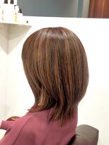 ヘアー グリーン(hair green) 30代40代50代/ウルフレイヤー/白髪ぼかしハイライト