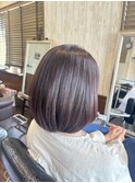 内巻きボブ