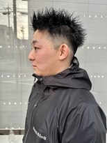 ヘアー アイス カンナ(HAIR ICI Canna)&nbsp;ツイストパーマ刈り上げツイストスパイラルフェザーパーマ(清水)