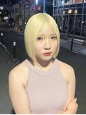 イメチェン/レッドブラウン/フルバング/似合わせカット/本厚木駅