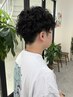 「メンズ限定」カット＋コスメパーマ￥13200静岡/七間町/静岡駅周辺/髪質改善
