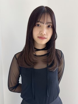 シクネ 新潟駅 万代(SHICUNE) 【新潟駅前】ローレイヤー　顔まわりレイヤー